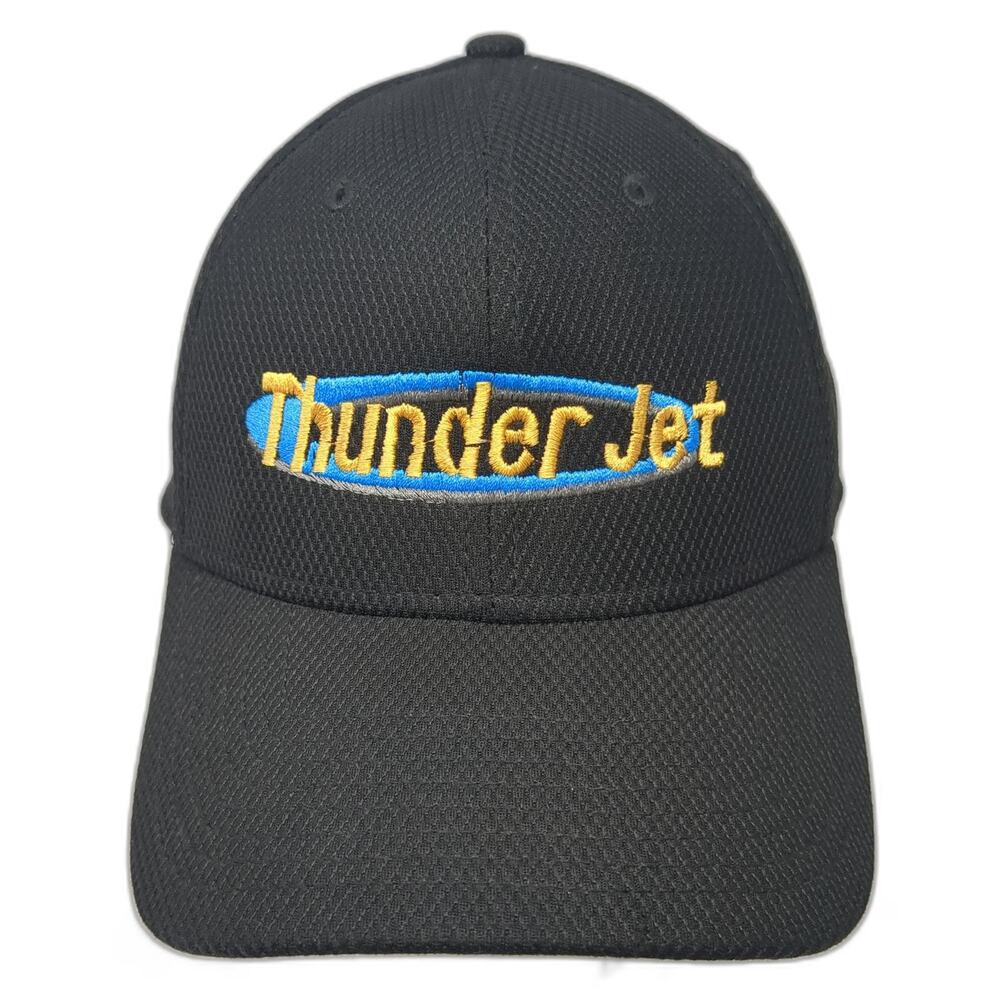 New Era 39THIRTY Baseball Cap Black L Fitted Thunder Jet RVs and Boats Hat